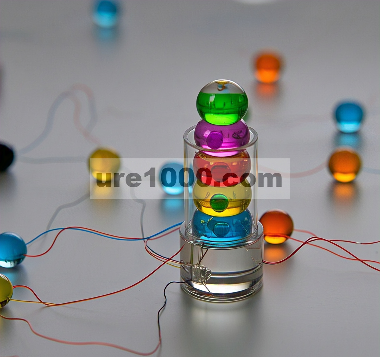 Paket Daya Ionik Miniatur yang Terinspirasi Secara Biologis Menggunakan Kelereng Cair Bertumpuk untuk Stimulasi Otot