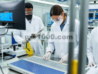 Lapisan Pasivasi Organik Bebas Kerusakan untuk Peningkatan Kinerja Optik dan Listrik InGaN/GaN Blue Micro-LED